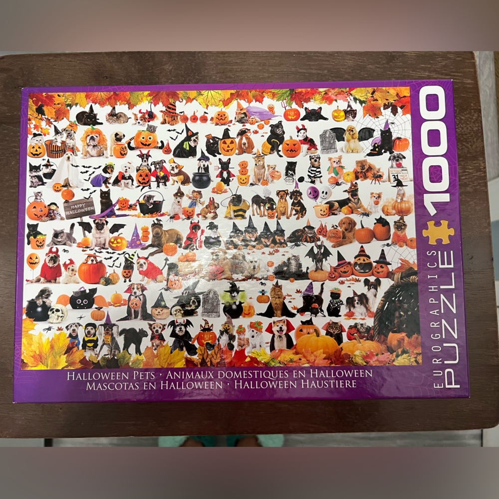 Halloween Pets In Costumes Puzzle 1000 Pieces